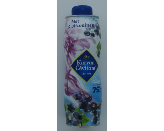 KARVAN CEVITAM CASSIS 75 cl. 6 fles