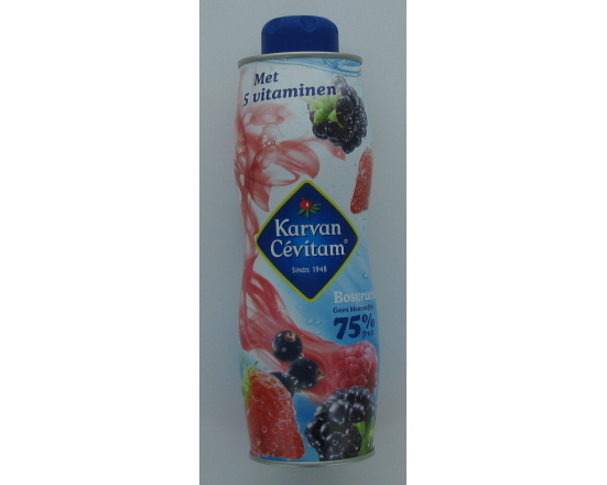 KARVAN CEVITAM BOSVRUCHTEN 75 cl. 6 fles