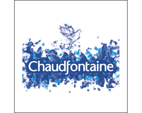 CHAUDFONTAINE WATER BLAUW PET FLES  0.5 L. 24 stk