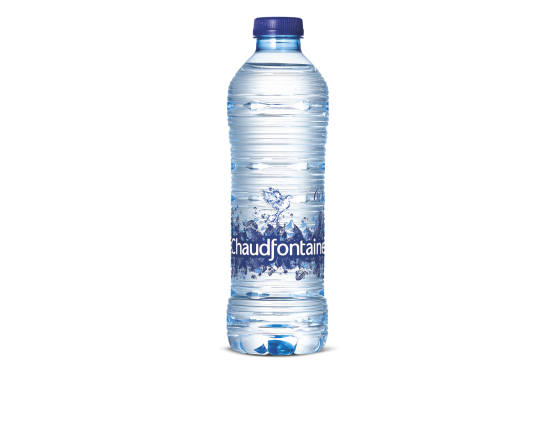 CHAUDFONTAINE WATER BLAUW PET FLES  0.5 L. 24 stk