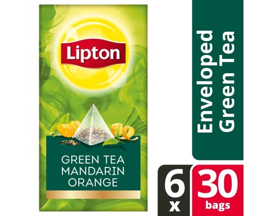 LIPTON TEA EXCLUSIVE SELECTION Groene thee mand-sinas 6x25 envel