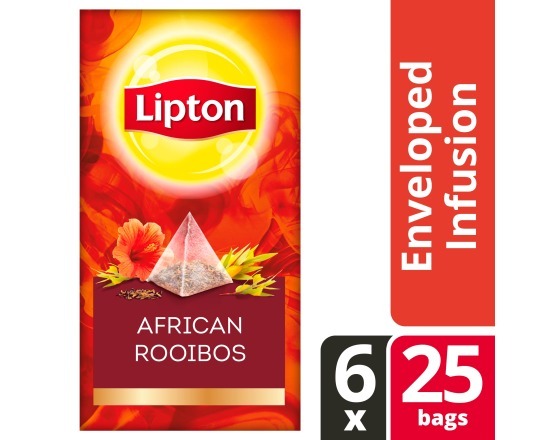 LIPTON TEA EXCLUSIVE SELECTION Afrikaanse Rooibos 6x25 envel