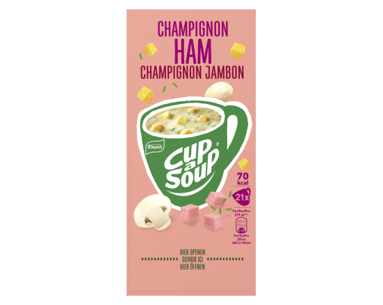 CUP A SOUP CHAMPIGNON-HAM 21 zk 175 ml