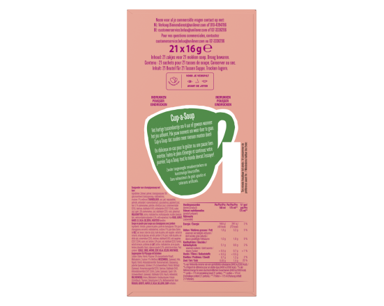 CUP A SOUP CHAMPIGNON-HAM 21 zk 175 ml