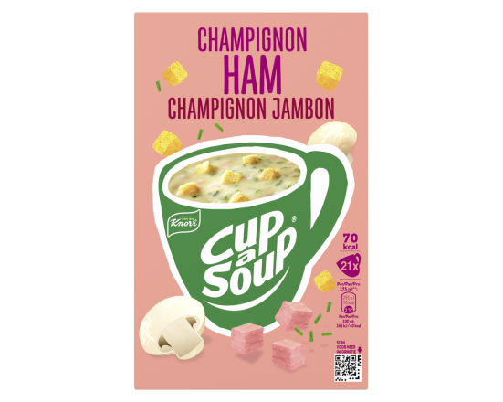 CUP A SOUP CHAMPIGNON-HAM 21 zk 175 ml
