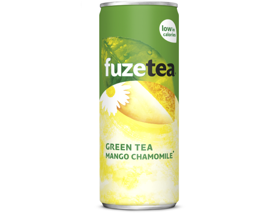 FUZE TEA GREEN TEA MANGO CHAMOMILE     blik 24 x 0.25 cl          