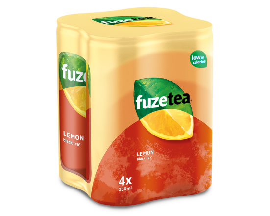 FUZE TEA LEMON SPARKLING    blik 24 x 0.25 cl          