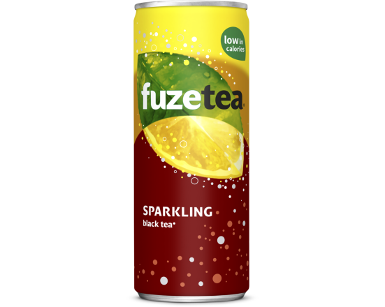 FUZE TEA LEMON SPARKLING    blik 24 x 0.25 cl          