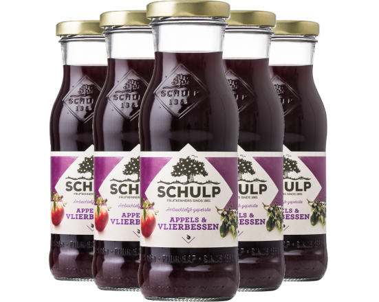 SCHULP Appel & Vlierbes bio 15 x 200 ml