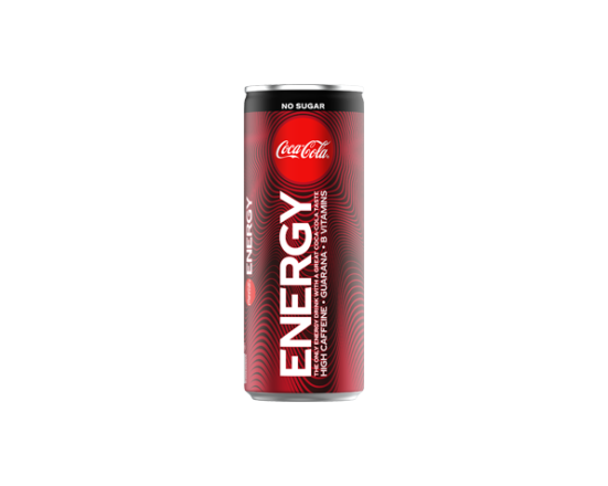 COCA COLA ENERGIE zero sugar blik 12 x 25 cl 