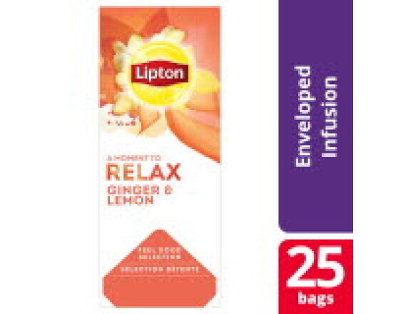 LIPTON FGS Ginger & Lemon 6x 25 zk.