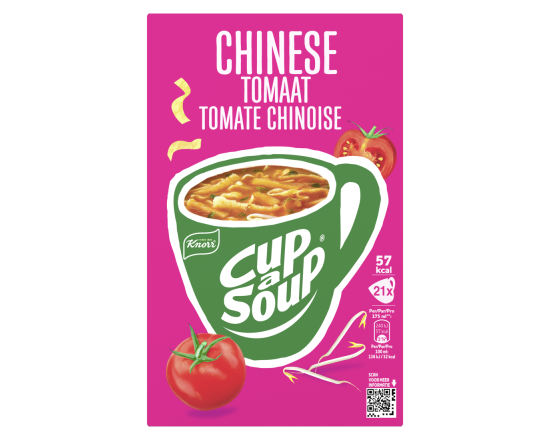 CUP A SOUP CHINESE TOMAAT ds 21 zk 175 ml