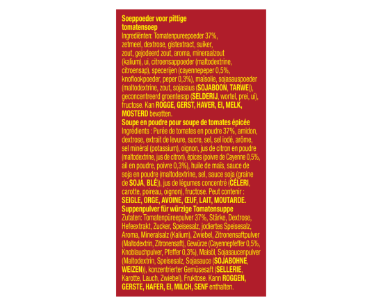 CUP A SOUP PITTIGE TOMAAT ds 21 zk 175 ml