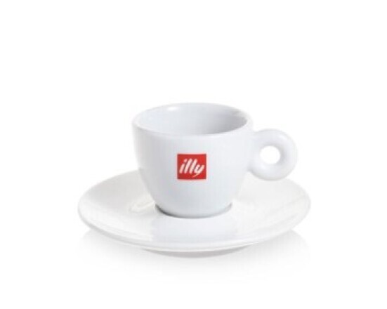 Illy servies espresso kop