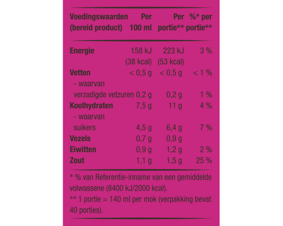 CUP A SOUP VENDING CHINESE TOMAAT zk 40 porties