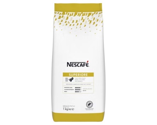 Nescafé koffiebonen SUPERIORE zak 1 kg
