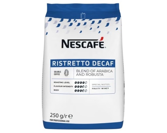 NESCAFÉ RISTRETTO DECAFEINATED 12x250 gram