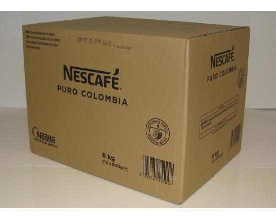 NESCAFE PURO COLOMBIA VENDING ds 12x 500 gram