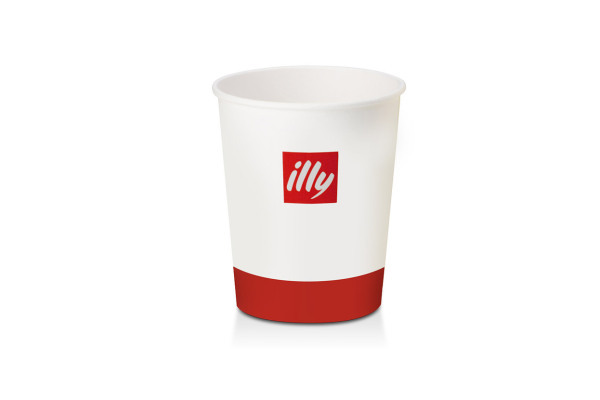 illy  BEKER karton 8 oz LUNGO 1000 STK.