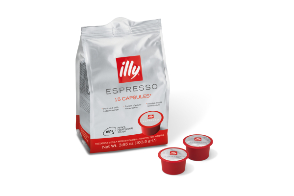 MPS illy NORMAAL ESPRESSO ROOD 6 x 15 stk.