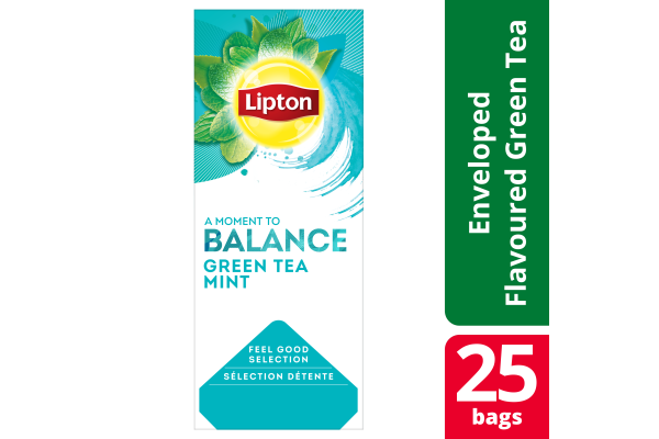 LIPTON FGS Green Tea Mint 6 x 25 zk.