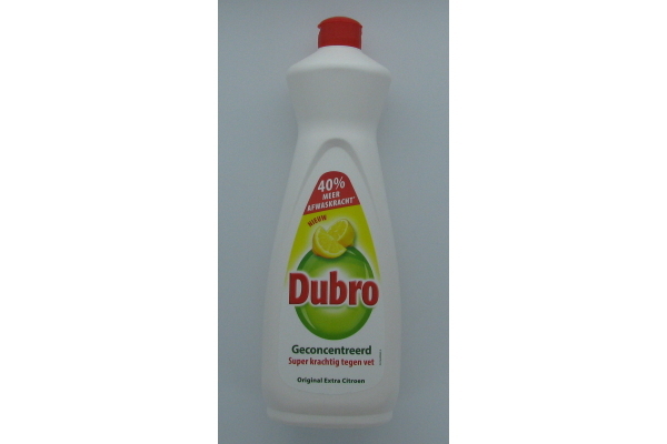 DUBRO AFWASMIDDEL extra CITROEN  3 fles a 900 ml