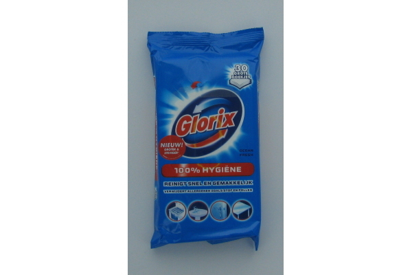 GLORIX HYGIËNEDOEK  12 x 30  doekjes 