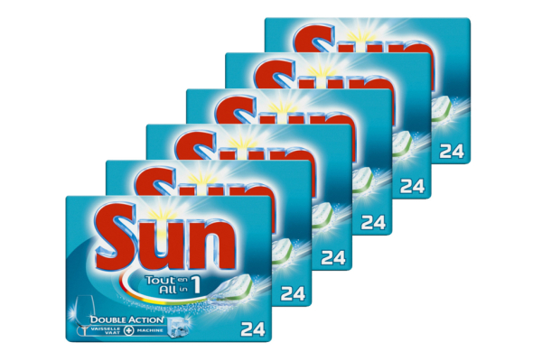 SUN ALL IN 1 tablets  ds  24 stuks 18 gram