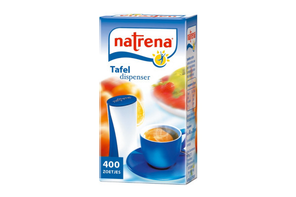 NATRENA TAFELDISPENSERS 12x400 zoetjes