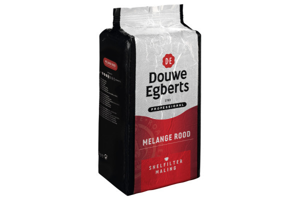 DOUWE EGBERTS snelfiltermaling melange ROOD 6 x 1 kg.