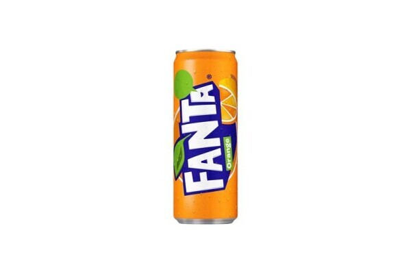 FANTA ORANGE blik sleek tray 24 x 33 cl