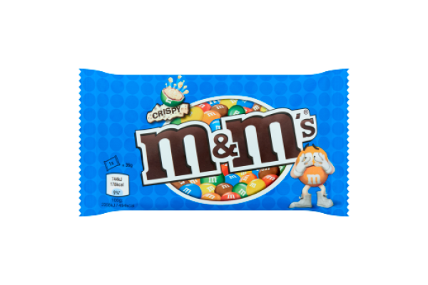 M&M CRISPEY  24 x 36 gram