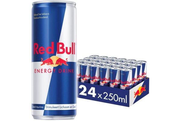 Red Bull tray 24 blk. 0.25 ltr.