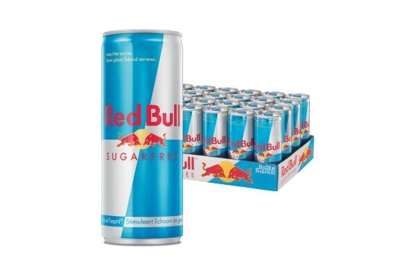 Red Bull SUGAR FREE tray blk. 24 stk. 0.25 liter