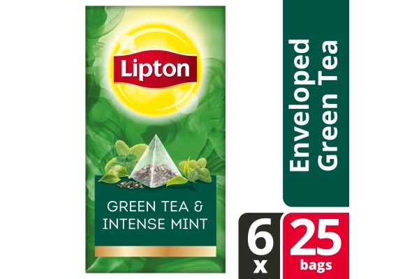 LIPTON TEA EXCLUSIVE SELECTION Groene thee Munt 6 x 25 envel.