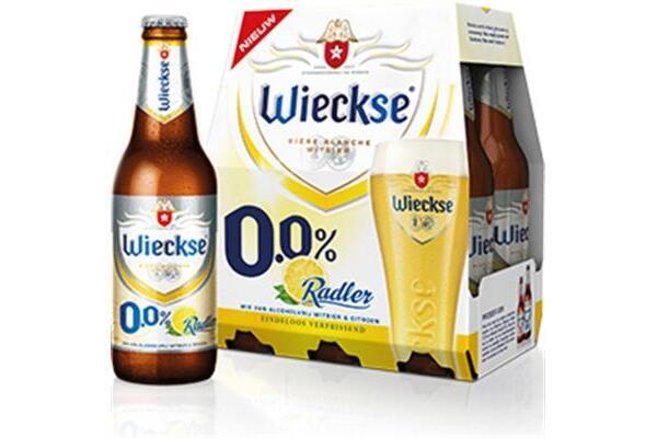 RADLER WIECKSE 0.0 % BIER tray 24 flesjes a 33 cl.