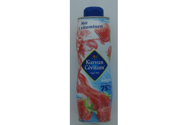 KARVAN CEVITAM AARDBEI  75 cl. 6 fles