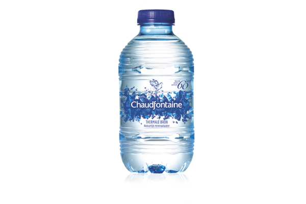 CHAUDFONTAINE WATER BLAUW PET FLES 0.33 l. 24 st