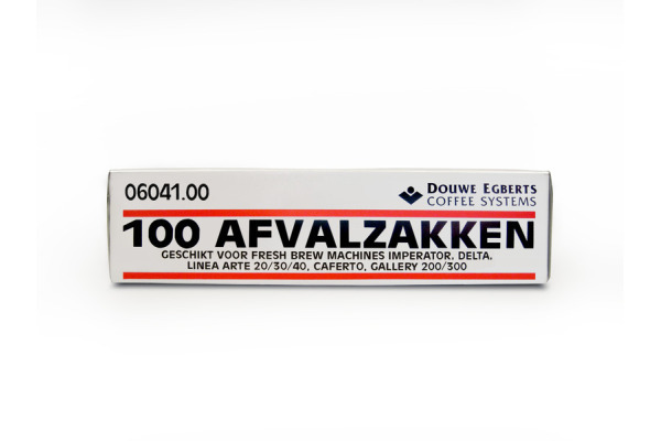 JDE Afvalzakken(604100) 24 ltr rol 100 stuks