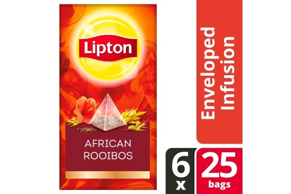 LIPTON TEA EXCLUSIVE SELECTION Afrikaanse Rooibos 6x25 envel