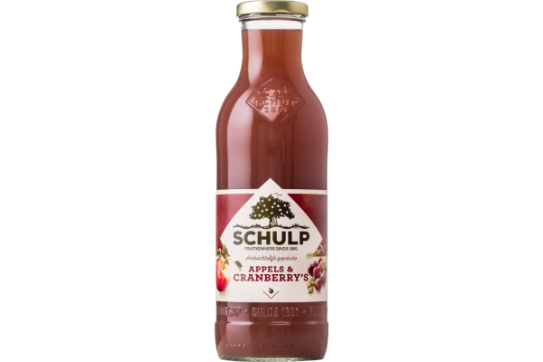 SCHULP Appel & Cranberry 15 x 200 ml