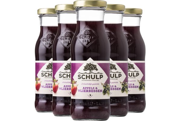 SCHULP Appel & Vlierbes bio 15 x 200 ml