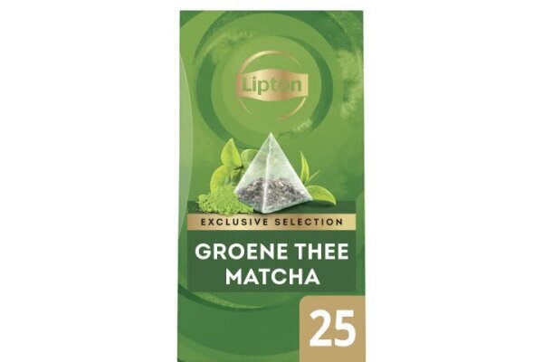 LIPTON TEA EXCLUSIVE SELECTION Groene thee Matcha 6 x 25 envel.