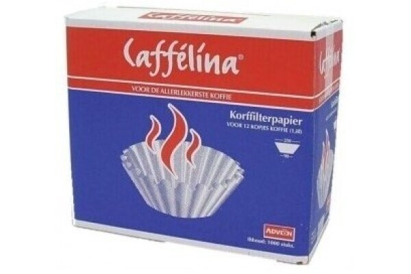 Koffiefilters Caffelina 250/90 1000 st gebleekt