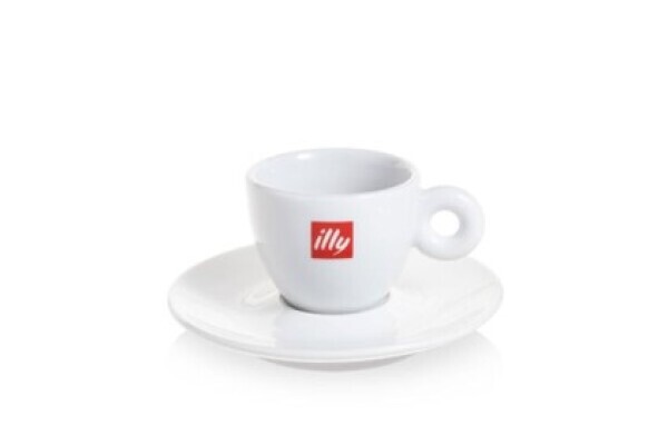 Illy servies espresso kop