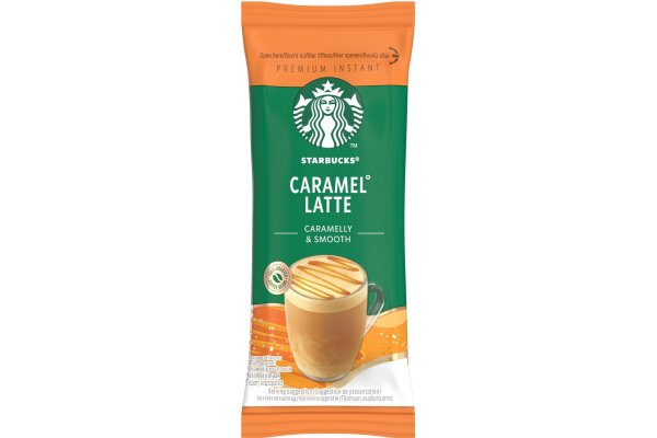 Starbucks caramel-stick