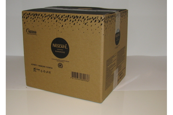 Nescafé koffiebonen SUPERIORE doos 6 x 1 kg